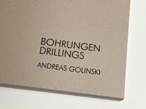 bohrungen/drillings by andreas golinski